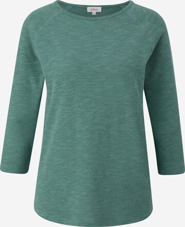 T-shirt s.Oliver en vert : devant