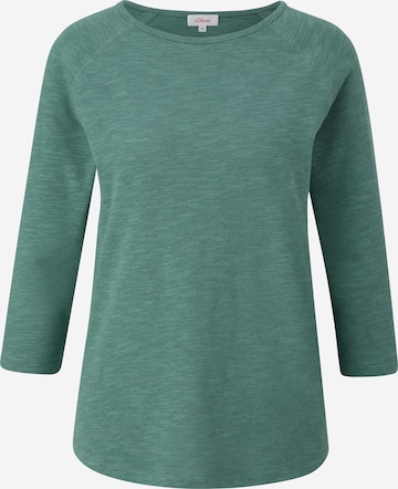 s.Oliver Shirt in Groen: voorkant