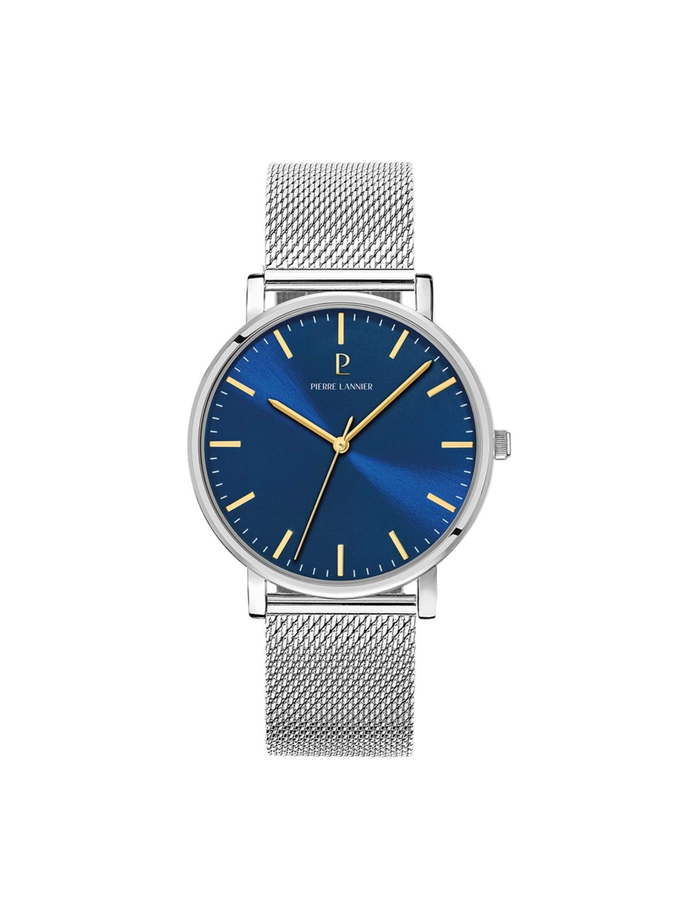 Montre à affichage analogique 'Essential' Pierre Lannier en bleu : devant