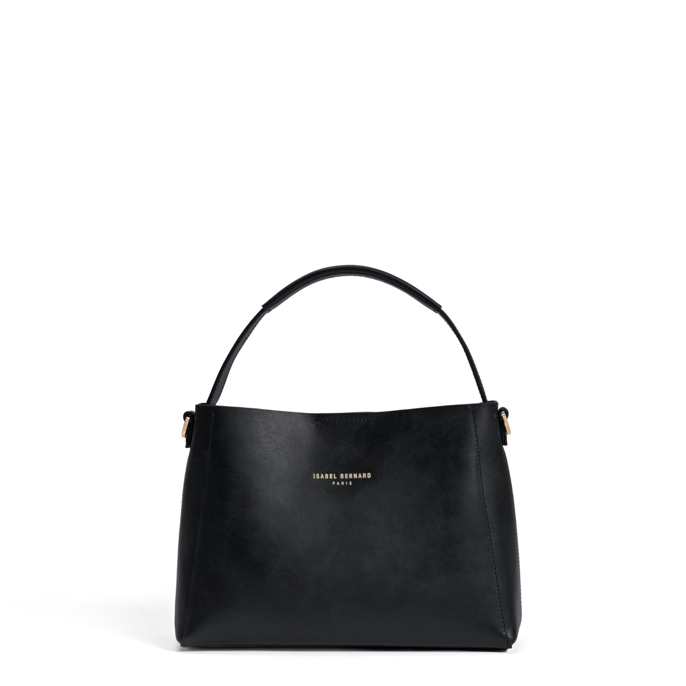 Isabel Bernard Handbag in Black: front