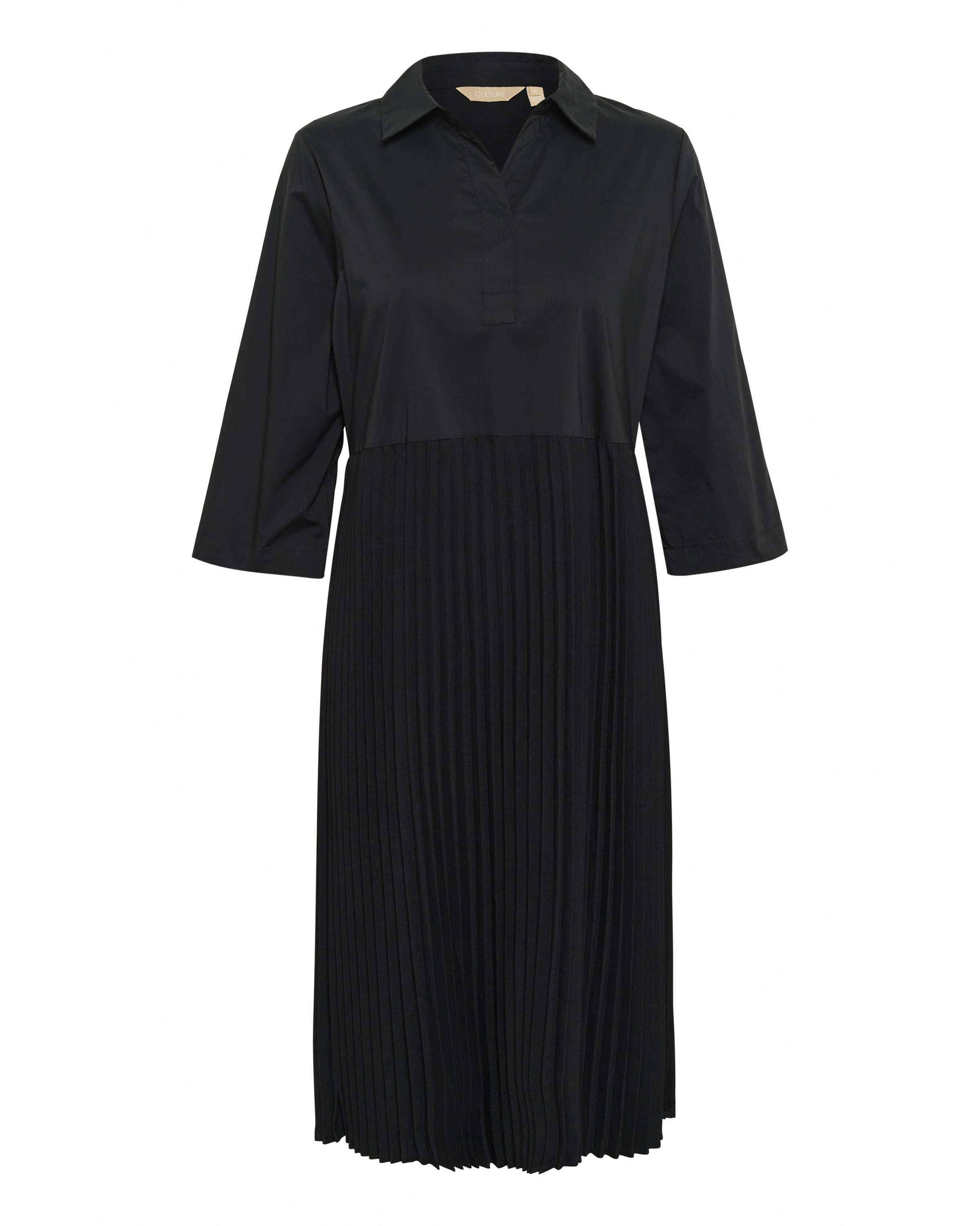 CULTURE Kleid  'Blaise Antoinett' in Schwarz: Vorderseite