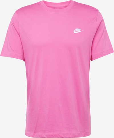 Nike Sportswear T-Shirt 'Club' in hellpink / weiß, Produktansicht