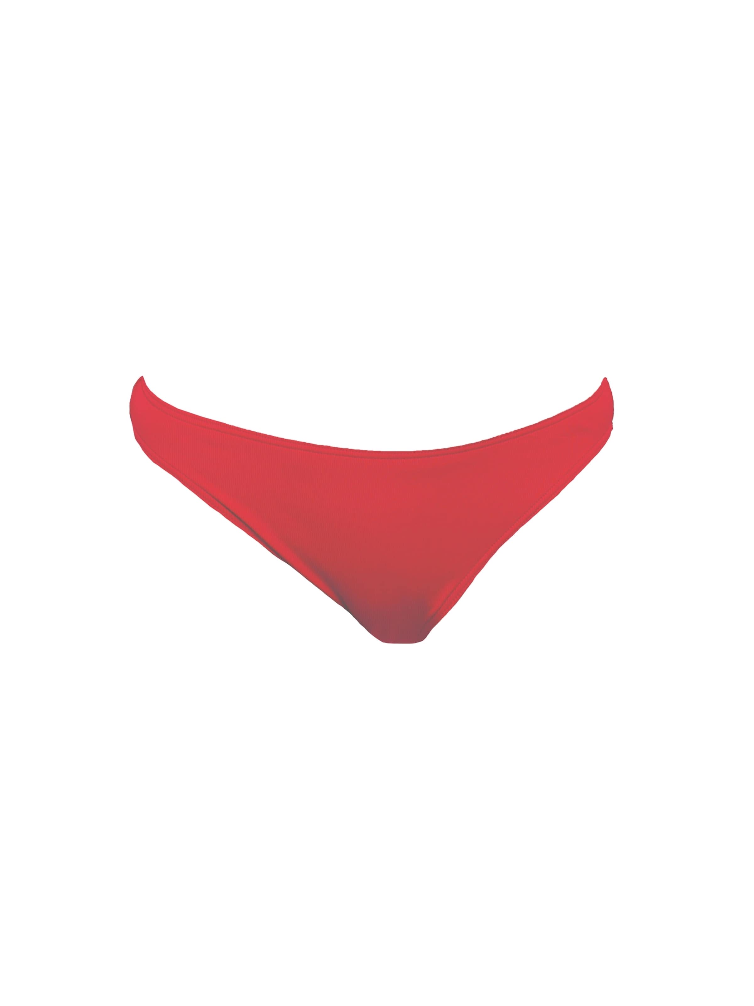 VIVID Bikini hlačke | rdeča barva: sprednja stran