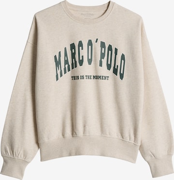 Marc O'Polo Sweatshirt in Beige: front