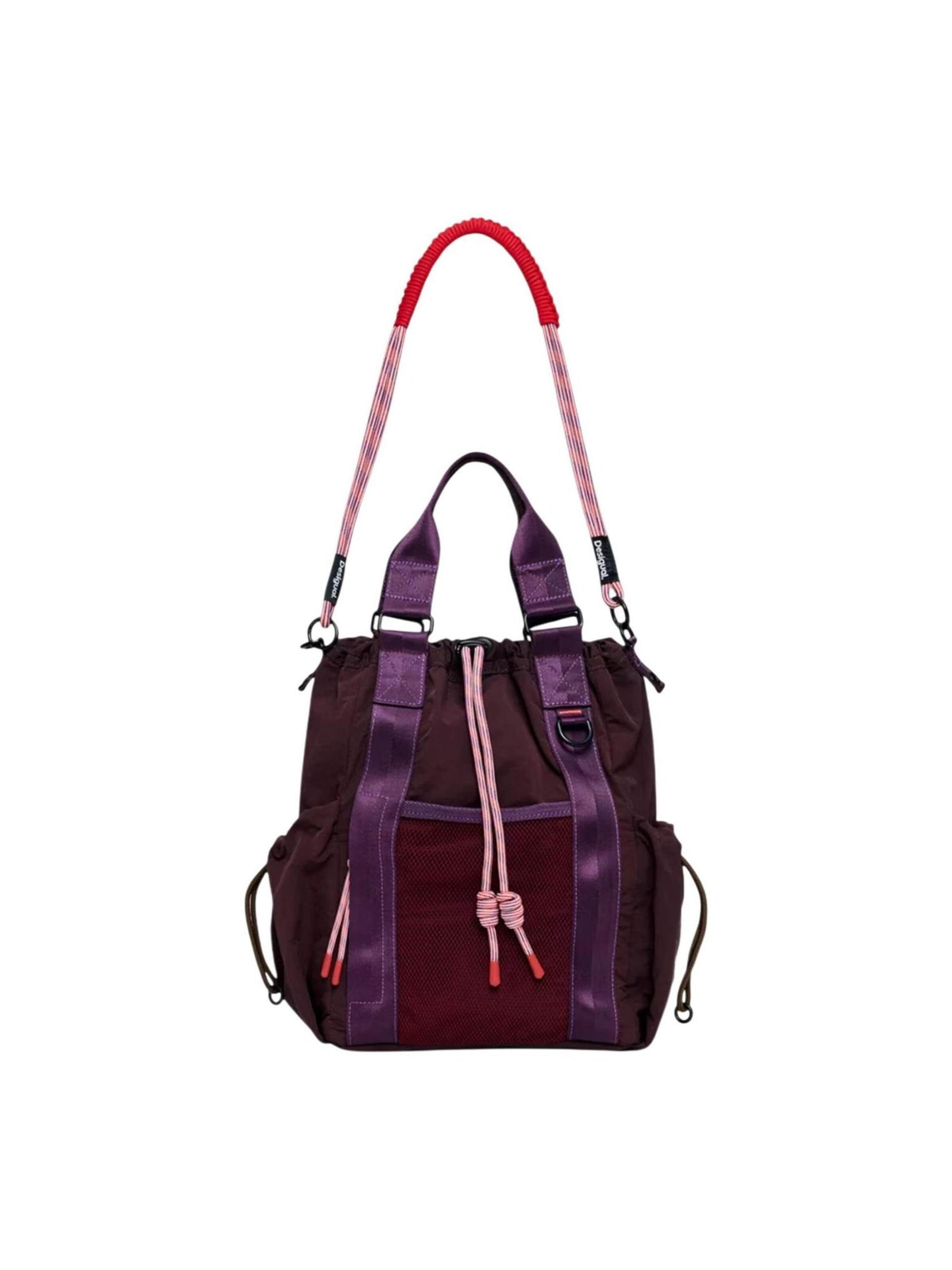 Desigual - Mochila 'BACK_TANNITH GLOBE 26WAKY06' en lila: frente