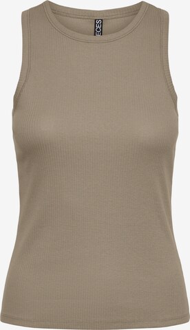 Top 'RUKA' di PIECES in beige: frontale