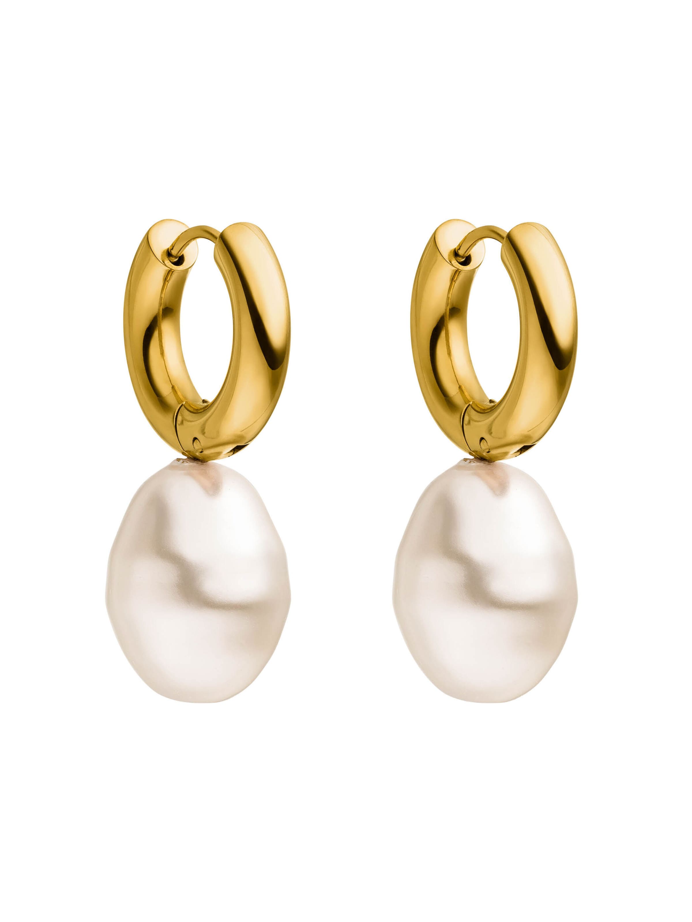 PURELEI Náušnice 'Seaside' - Zlatá: predná strana