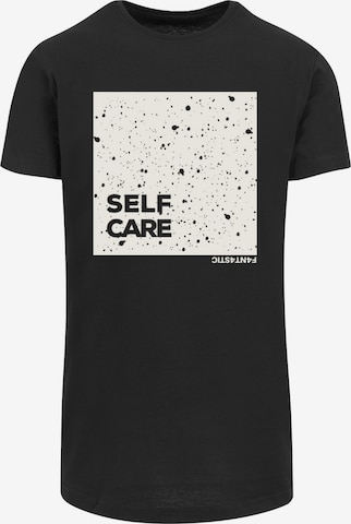 F4NT4STIC Shirt 'SELF CARE' in Black: front