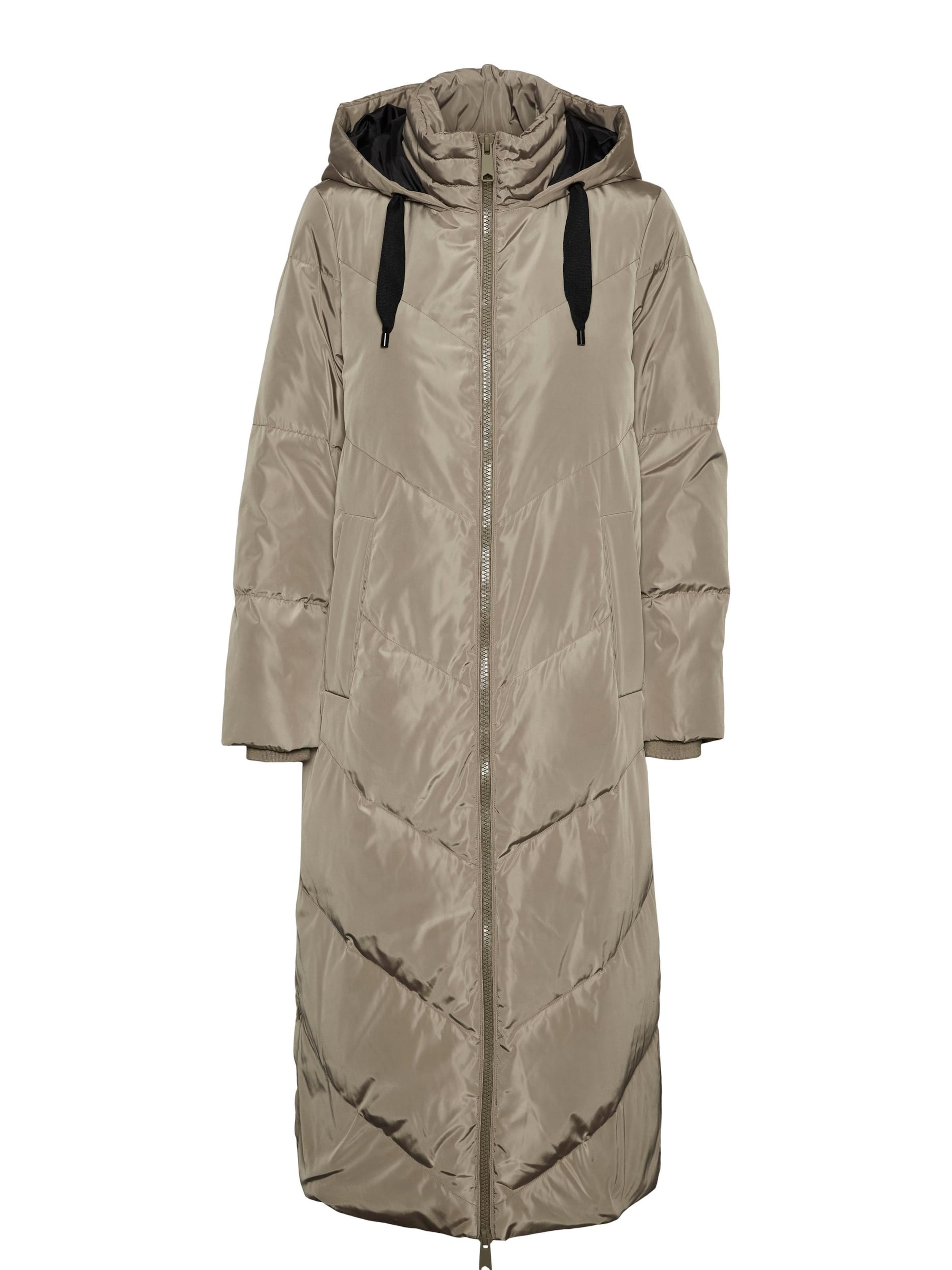 pelēks VERO MODA Ziemas mētelis: no priekšpuses