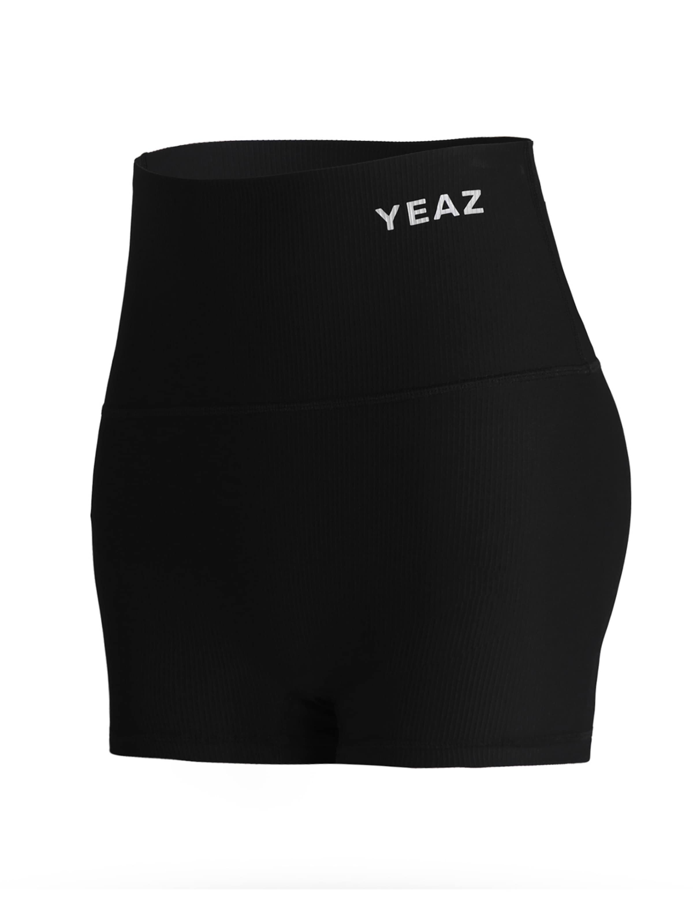 Pantaloni modellanti 'Club Level' di YEAZ in nero