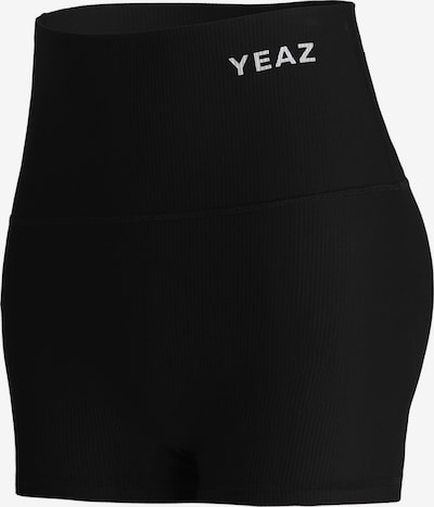 YEAZ Pantalon modelant 'Club Level' en S en noir / blanc, Vue avec produit