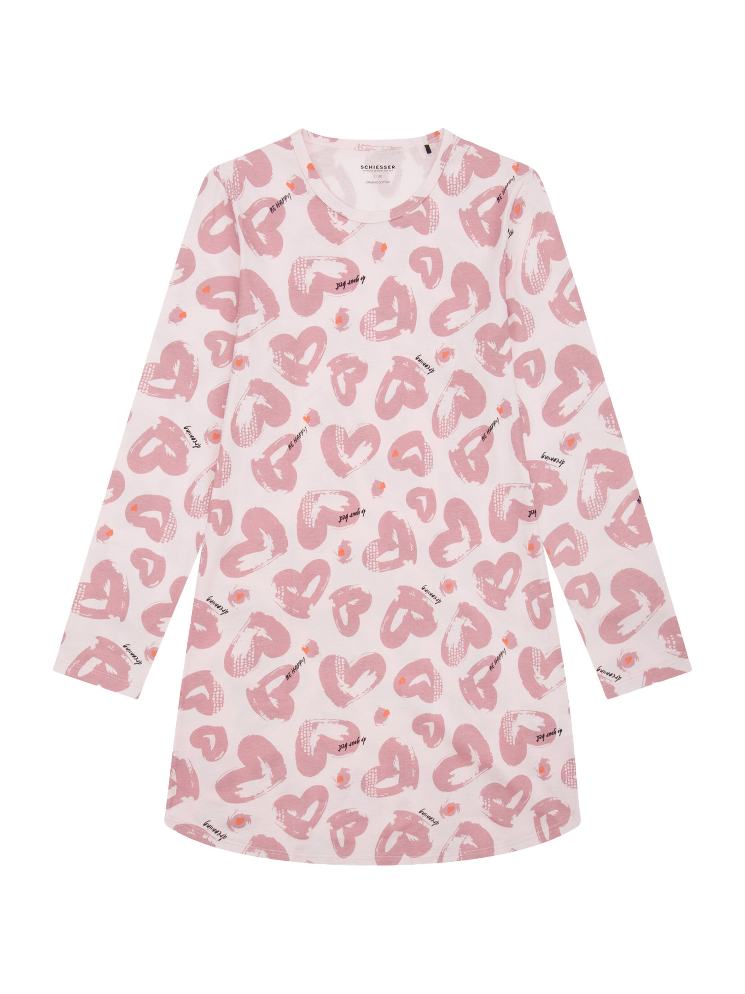 Chemise de nuit SCHIESSER en rose : devant