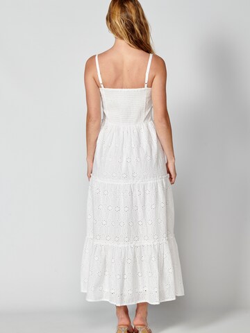 KOROSHI Kleid in Weiß