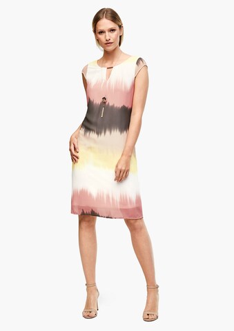 s.Oliver BLACK LABEL Cocktail Dress in Mixed colors