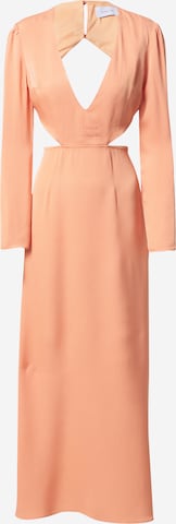 The Wolf Gang Evening Dress 'ISLE' in Orange: front