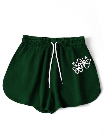Loosefit Pantalon GORHEY en vert : devant