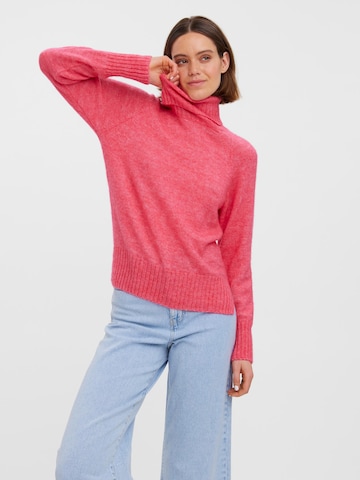 VERO MODA Sweater 'Daniela' in Pink: front