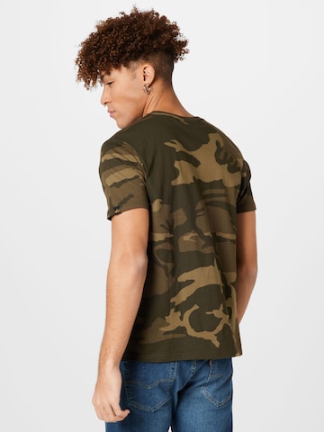 ALPHA INDUSTRIES Bluser & t-shirts i grøn