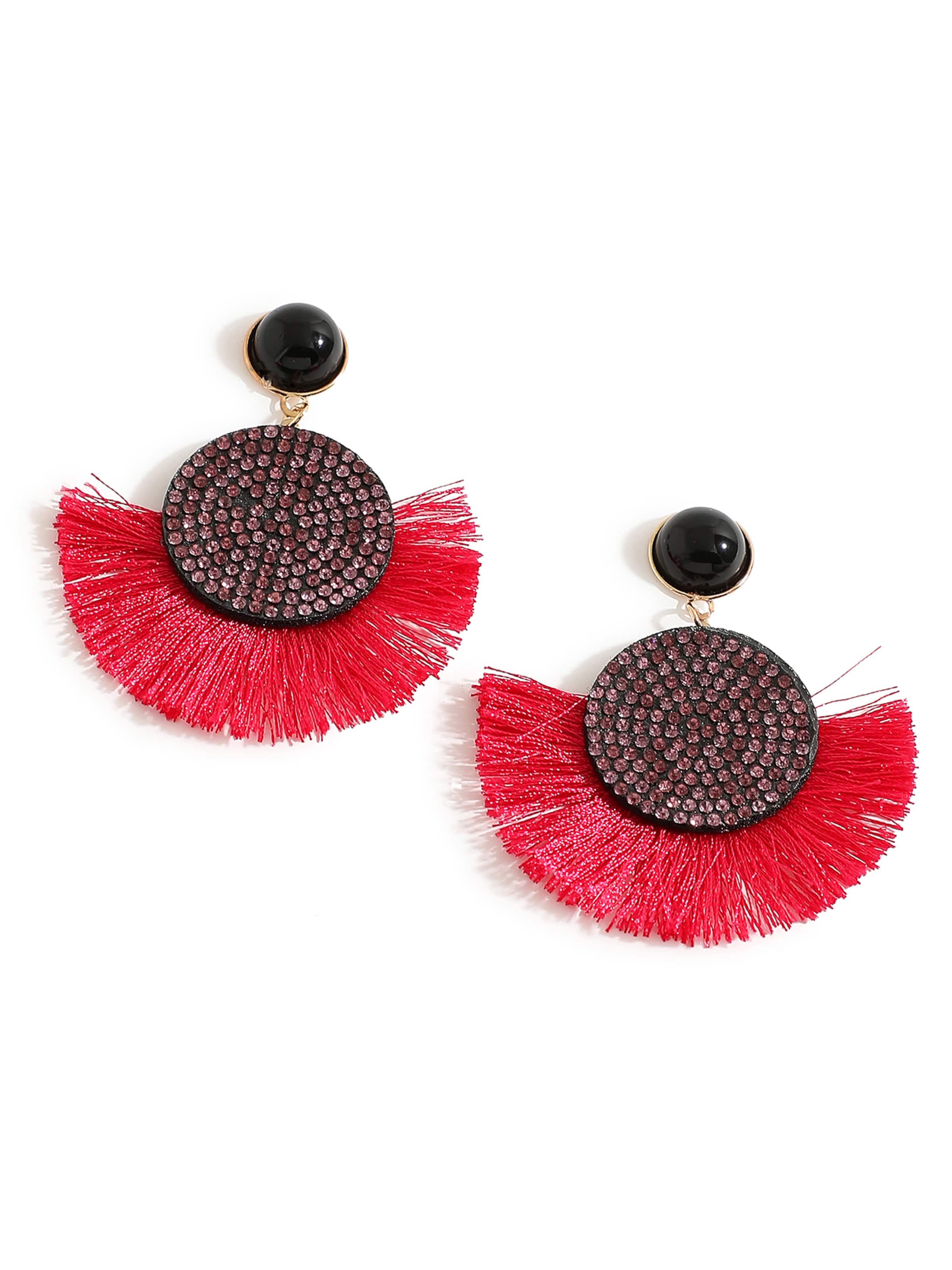 ruda SOHI Auskarai 'Vedika': priekis