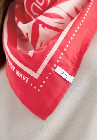 CECIL Tuch in Rot