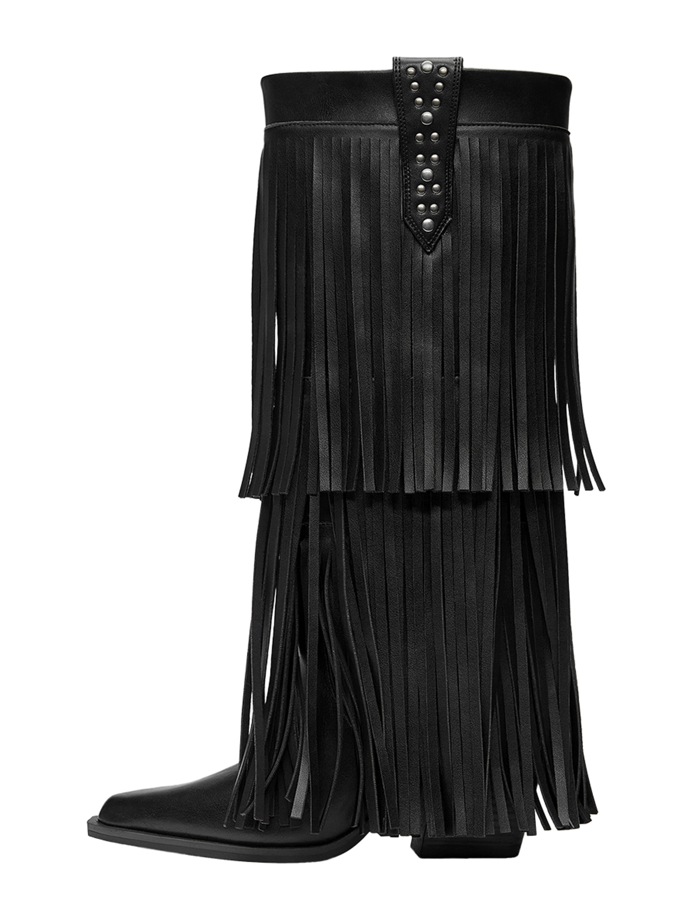 Pull&Bear Boot in Black