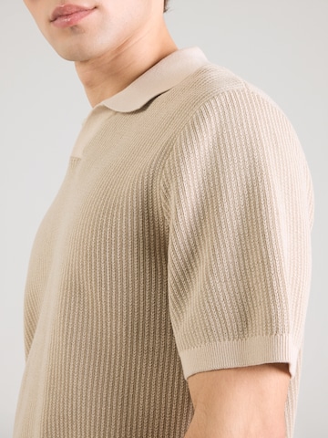 Jack & Jones Premium - Jersey 'JPRBLAPRESTON' en beige
