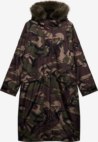Manteau fonctionnel 'Everest' Superdry & Co en vert : devant