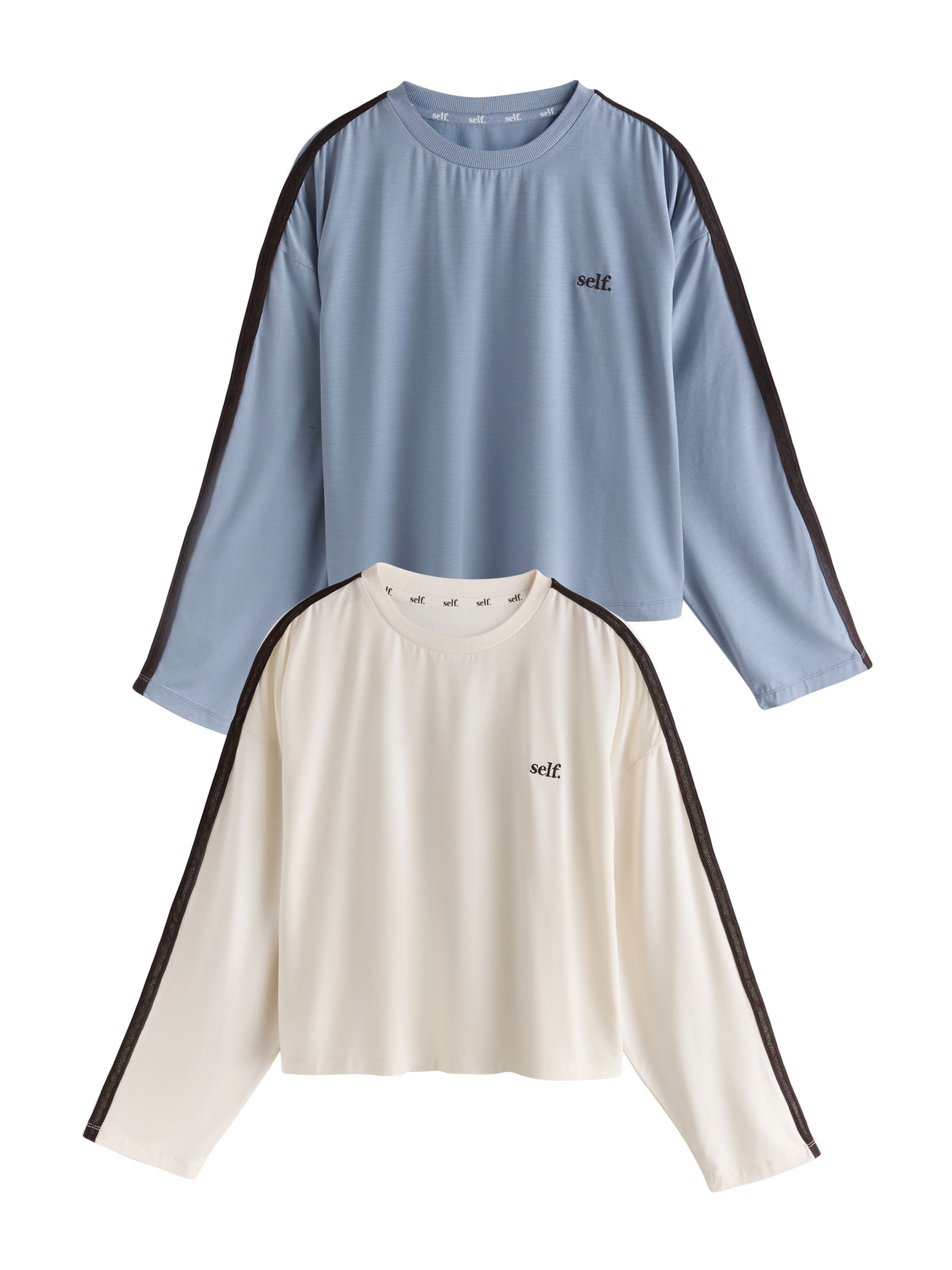 self. - Camiseta en beige: frente
