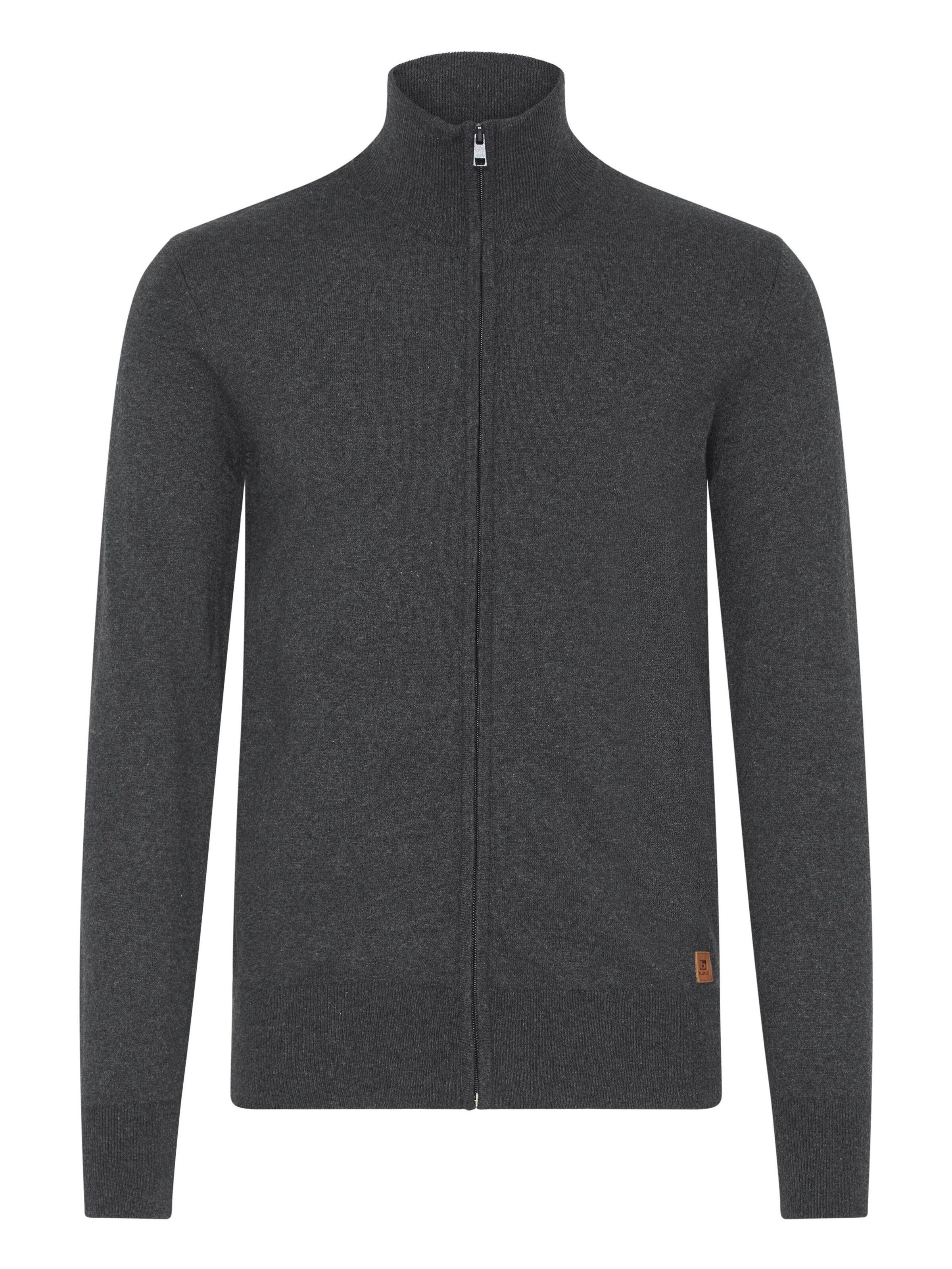 BLEND Strickjacke ' BHFippo ' in Grau: Vorderseite