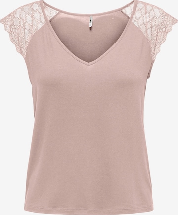 ONLY Shirt 'PETRA' in Roze: voorkant