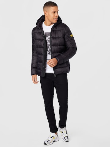 Barbour International Winter Jacket in Black