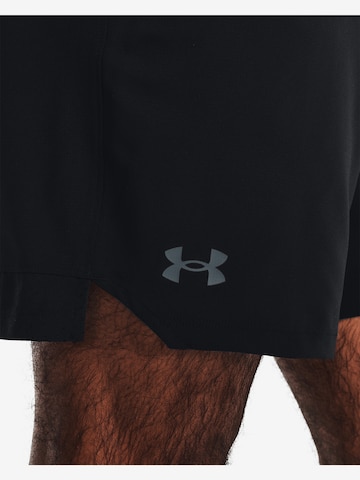 UNDER ARMOUR Regular Workout Pants 'Vanish' in Black