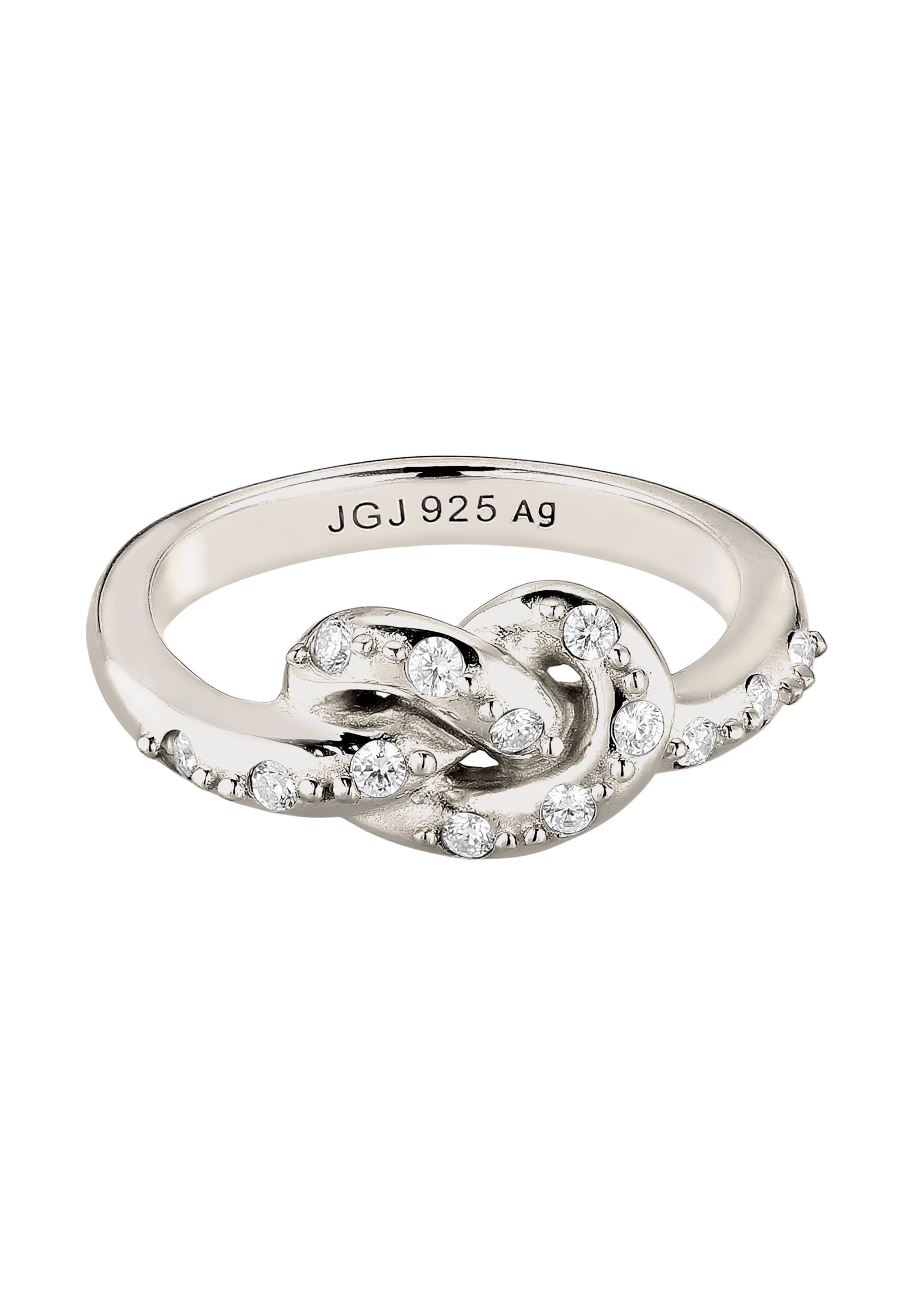 ELLI Ring in Zilver: voorkant