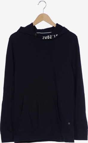 TOM TAILOR DENIM Sweatshirt & Zip-Up Hoodie in XL in Blue: front
