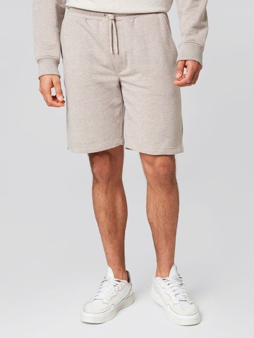 ABOUT YOU x Kevin Trapp Regular Shorts 'Andre' in Braun: predná strana