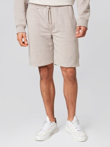 ABOUT YOU x Kevin Trapp Shorts 'Andre' in Braun: predná strana