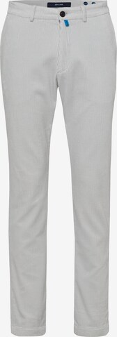 PIERRE CARDIN Chino Pants 'Antibes' in Grey: front