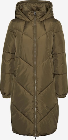 VERO MODA Winter Coat 'KLEA' in Green: front