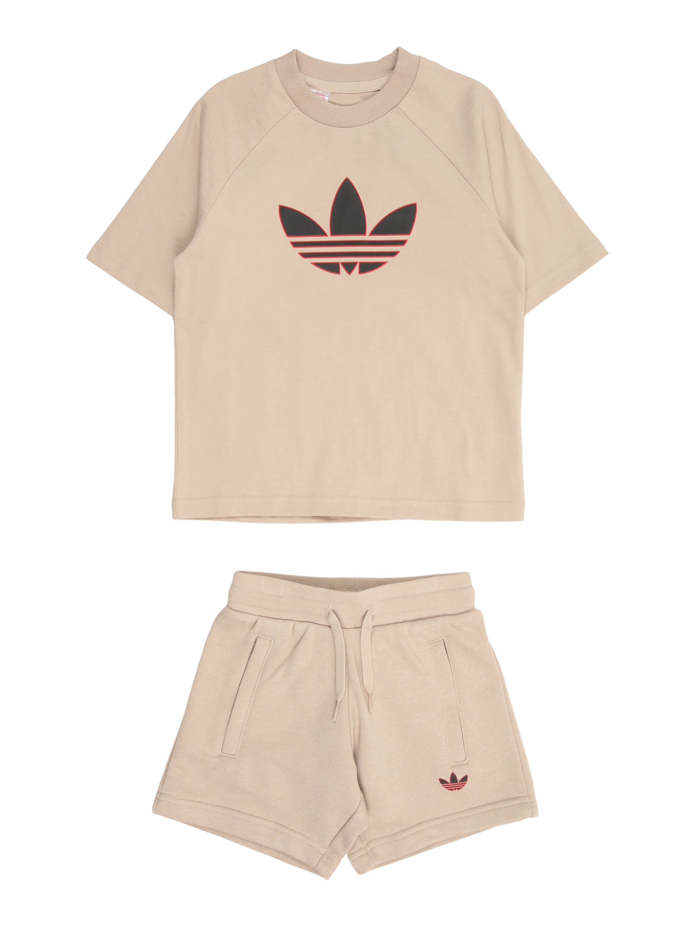 Set ADIDAS ORIGINALS en beige : devant