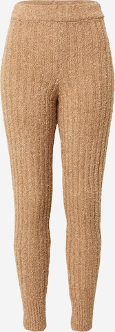 Miss Selfridge Skinny Broek in Beige: voorkant