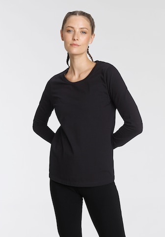 EASTWIND Performance Shirt in Black: front