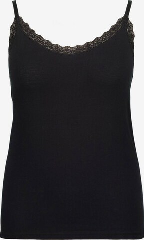 Ulla Popken Undershirt in Black: front