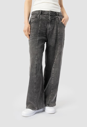 Loosefit Jeans 'Ava' di Elias Rumelis in grigio: frontale