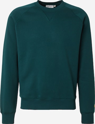 Carhartt WIP - Sweatshirt 'Chase' em verde: frente