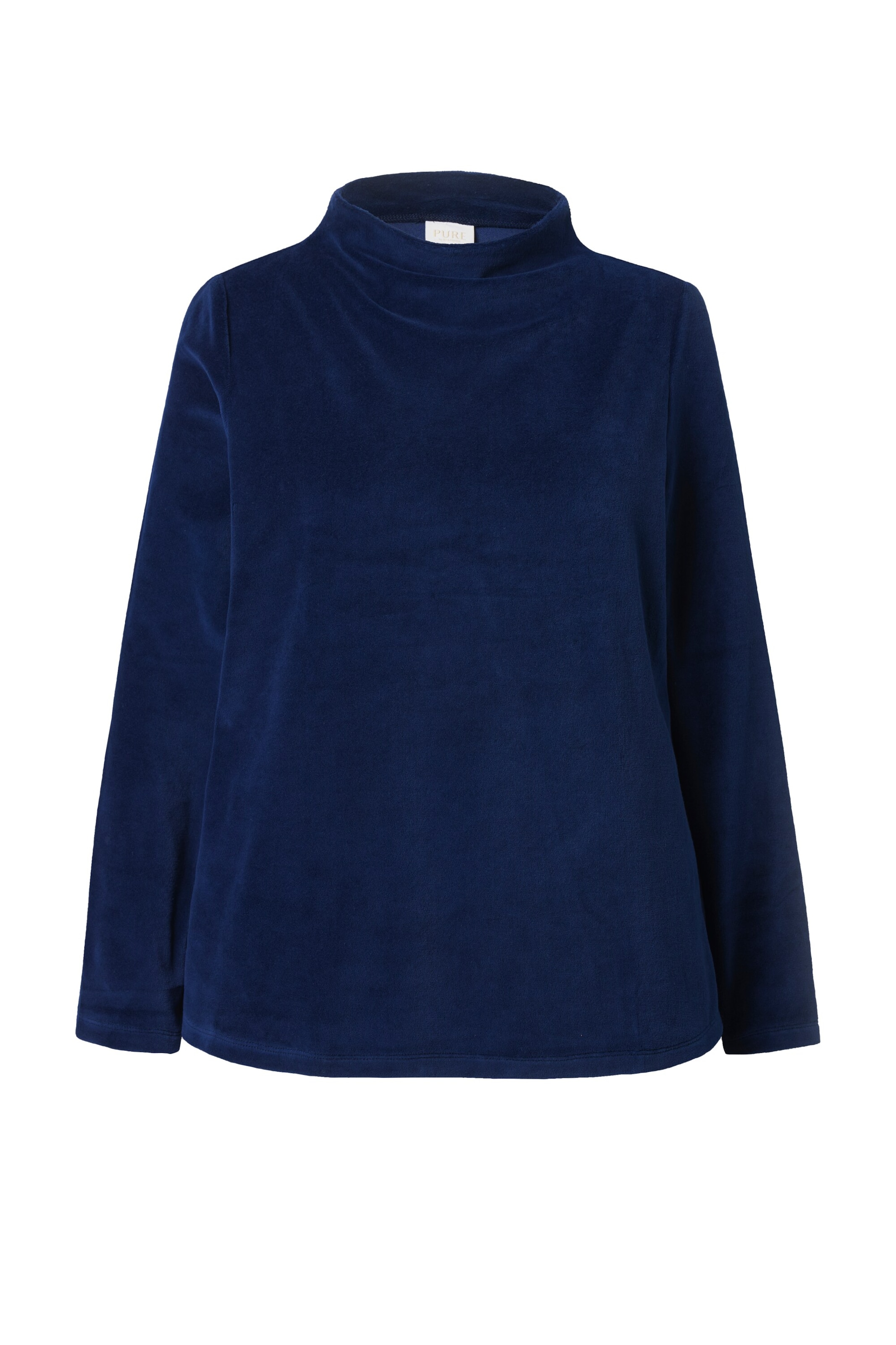 Ulla Popken Sweatshirt in Blau: Vorderseite