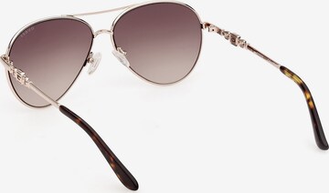 Lunettes de soleil GUESS en or