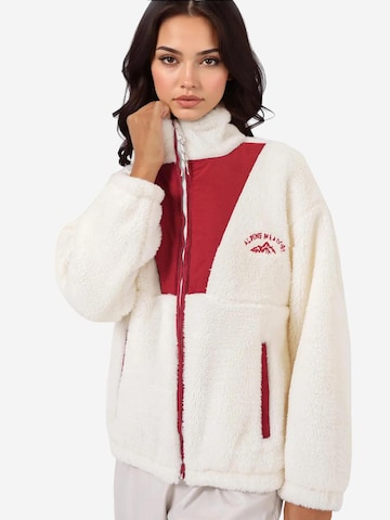 Veste en polaire Bigdart en blanc