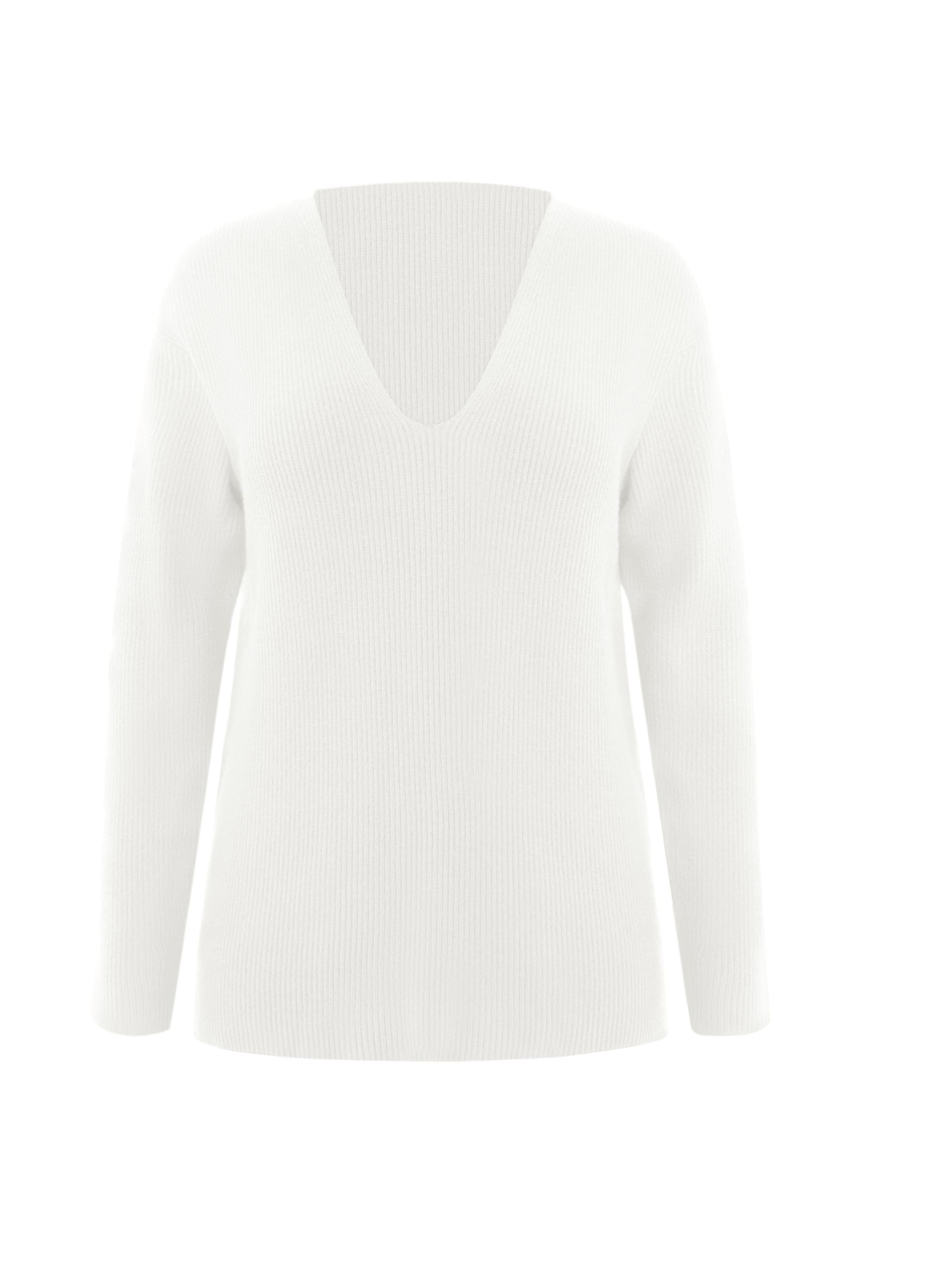 Imily Bela Trui in Wit: voorkant