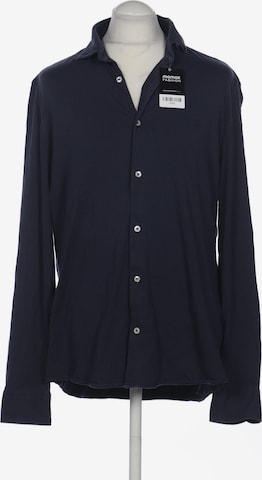 Marc O'Polo Button Up Shirt in XL in Blue: front