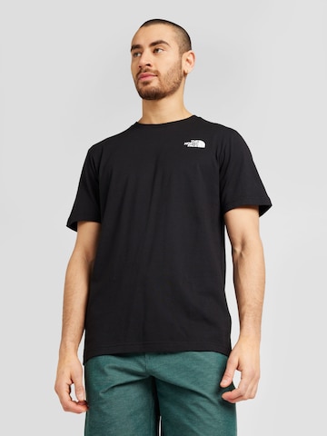 T-Shirt 'REDBOX' THE NORTH FACE en noir : devant